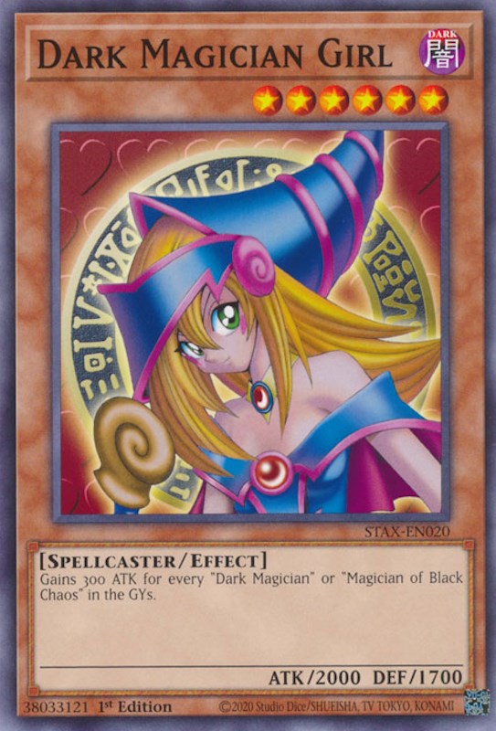 Dark Magician Girl [STAX-EN020] Common | Jomio and Rueliete's Cards and Comics