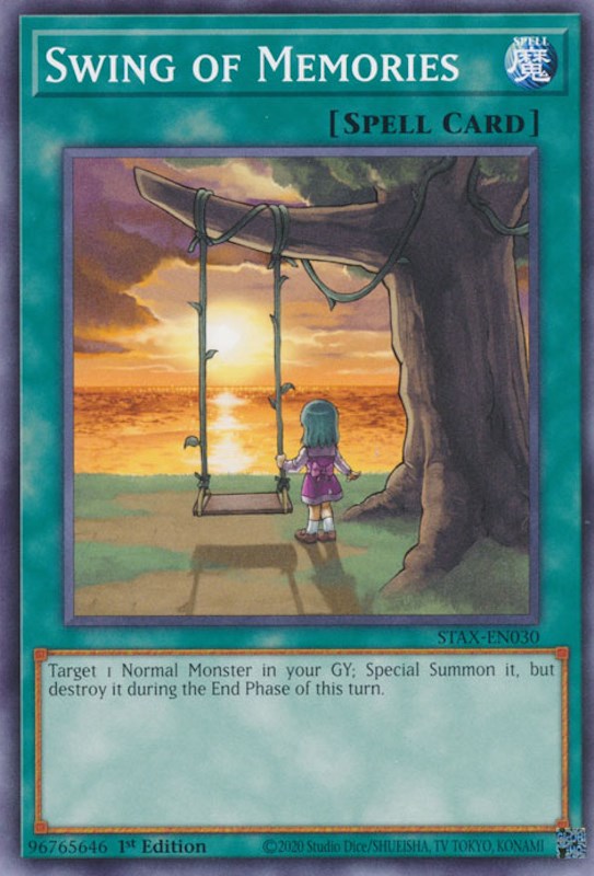 Swing of Memories [STAX-EN030] Common | Jomio and Rueliete's Cards and Comics