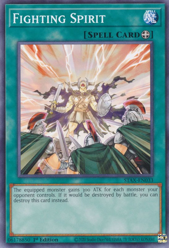 Fighting Spirit [STAX-EN033] Common | Jomio and Rueliete's Cards and Comics