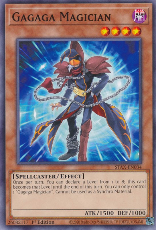 Gagaga Magician [STAX-EN034] Common | Jomio and Rueliete's Cards and Comics