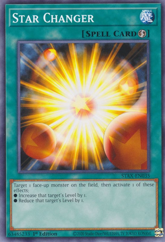 Star Changer [STAX-EN035] Common | Jomio and Rueliete's Cards and Comics