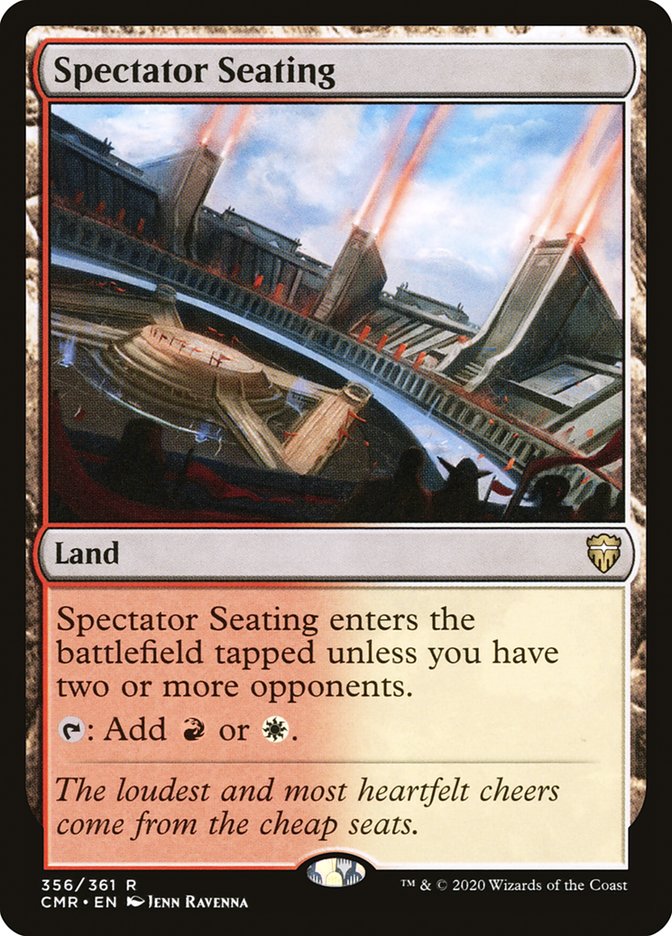 Spectator Seating [Commander Legends] | Jomio and Rueliete's Cards and Comics