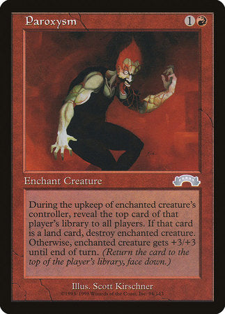 Paroxysm [Exodus] | Jomio and Rueliete's Cards and Comics