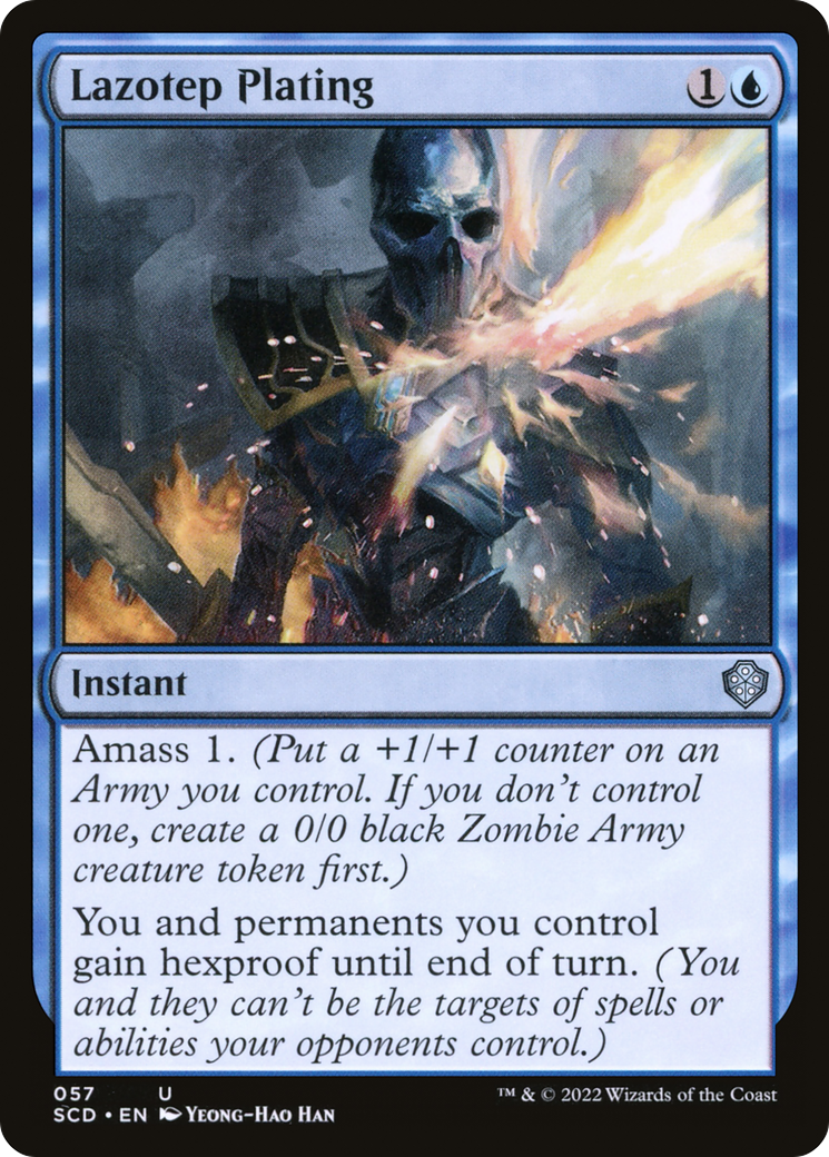 Lazotep Plating [Starter Commander Decks] | Jomio and Rueliete's Cards and Comics