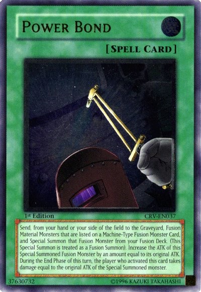 Power Bond (UTR) [CRV-EN037] Ultimate Rare | Jomio and Rueliete's Cards and Comics