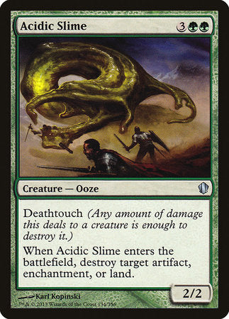 Acidic Slime [Commander 2013] | Jomio and Rueliete's Cards and Comics