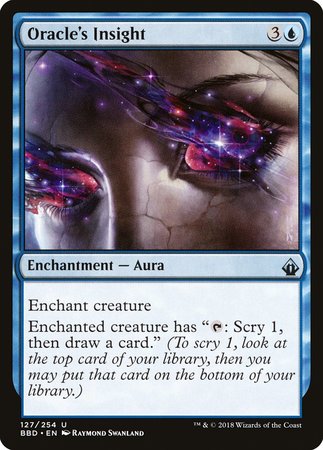 Oracle's Insight [Battlebond] | Jomio and Rueliete's Cards and Comics