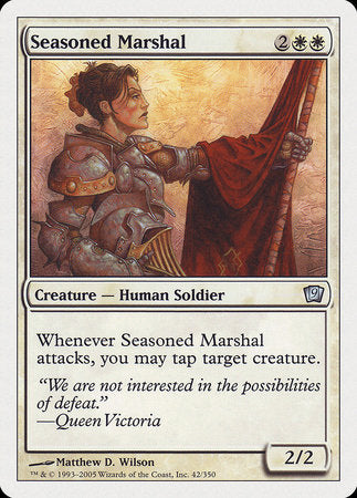 Seasoned Marshal [Ninth Edition] | Jomio and Rueliete's Cards and Comics