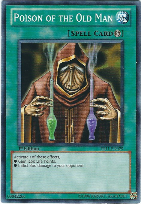 Poison of the Old Man [YS11-EN029] Common | Jomio and Rueliete's Cards and Comics