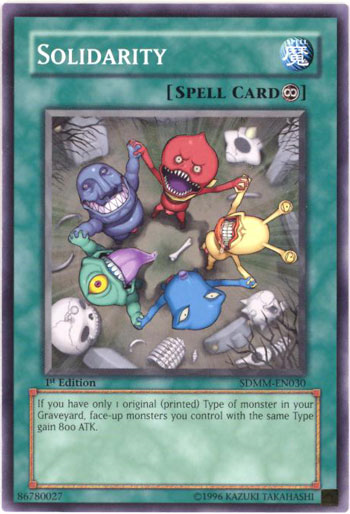 Solidarity [SDMM-EN030] Common | Jomio and Rueliete's Cards and Comics