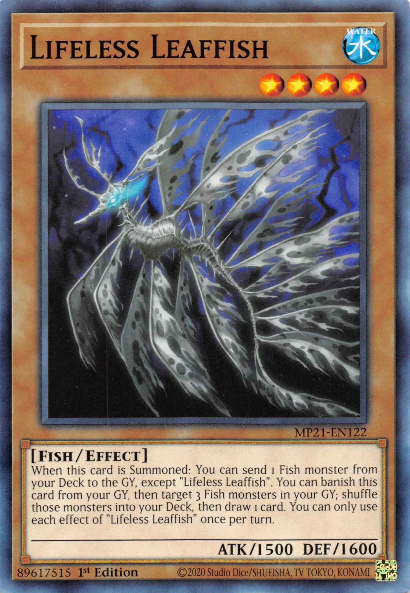 Lifeless Leaffish [MP21-EN122] Common | Jomio and Rueliete's Cards and Comics