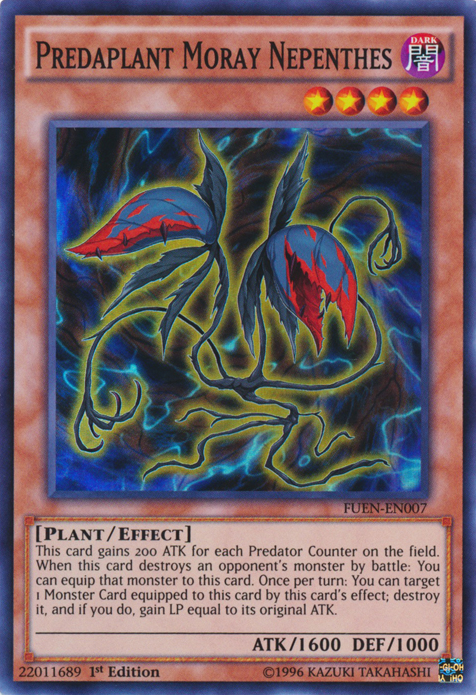 Predaplant Moray Nepenthes [FUEN-EN007] Super Rare | Jomio and Rueliete's Cards and Comics