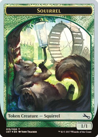 Squirrel Token [Unstable Tokens] | Jomio and Rueliete's Cards and Comics