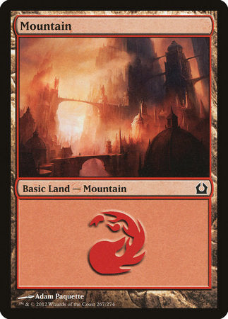 Mountain (267) [Return to Ravnica] | Jomio and Rueliete's Cards and Comics