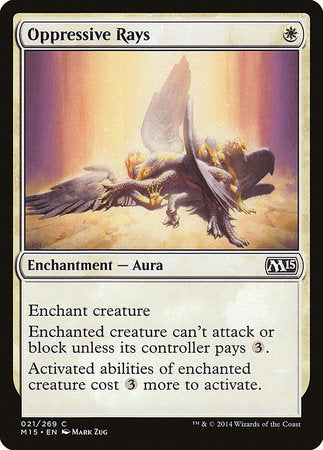 Oppressive Rays [Magic 2015] | Jomio and Rueliete's Cards and Comics