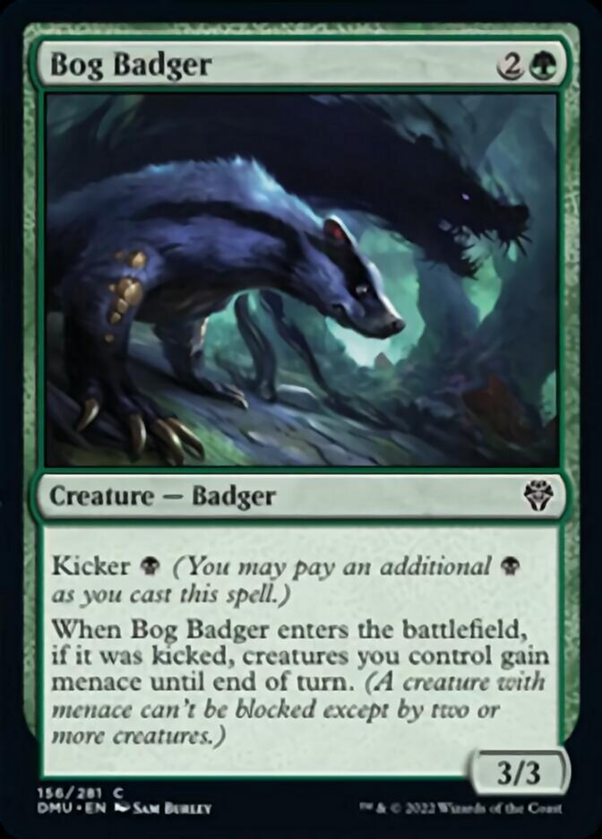 Bog Badger [Dominaria United] | Jomio and Rueliete's Cards and Comics