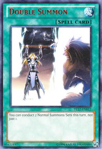 Double Summon (Red) [DL17-EN017] Rare | Jomio and Rueliete's Cards and Comics