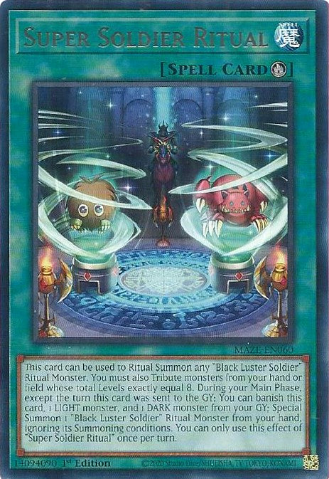 Super Soldier Ritual [MAZE-EN060] Rare | Jomio and Rueliete's Cards and Comics