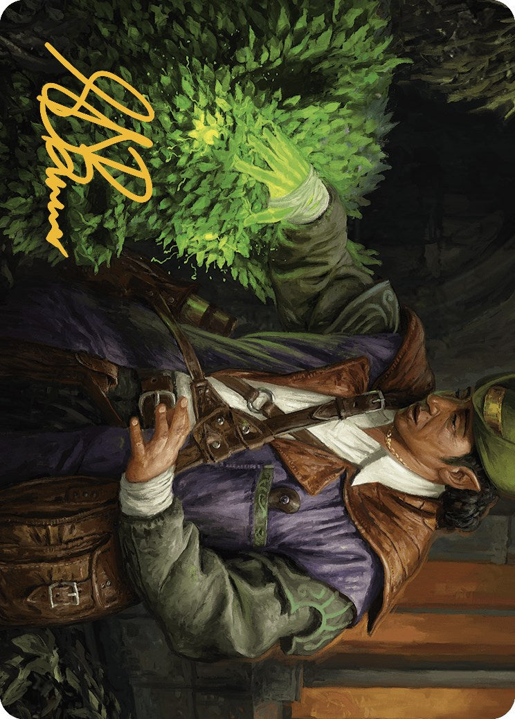 Hedge Whisperer Art Card (Gold-Stamped Signature) [Murders at Karlov Manor Art Series] | Jomio and Rueliete's Cards and Comics