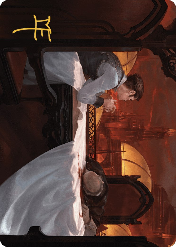 Expedited Inheritance Art Card (Gold-Stamped Signature) [Murders at Karlov Manor Art Series] | Jomio and Rueliete's Cards and Comics