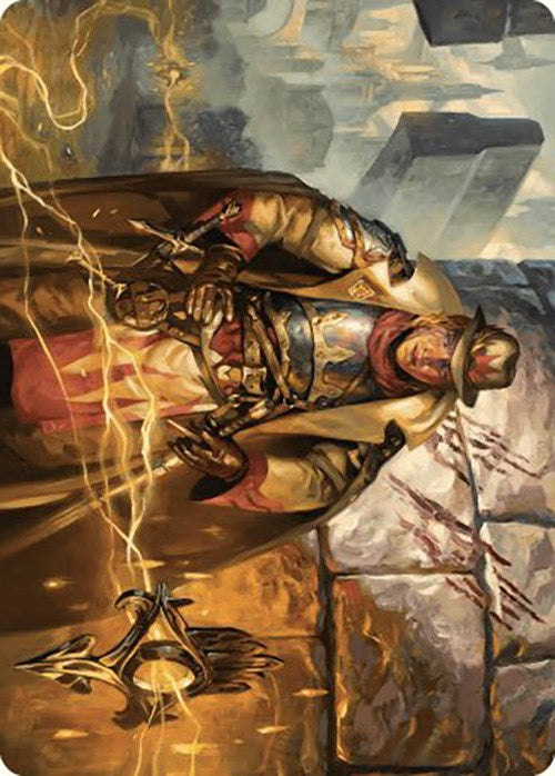 Tenth District Hero Art Card [Murders at Karlov Manor Art Series] | Jomio and Rueliete's Cards and Comics
