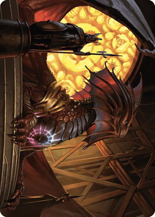 Niv-Mizzet, Guildpact Art Card (21/49) [Murders at Karlov Manor Art Series] | Jomio and Rueliete's Cards and Comics