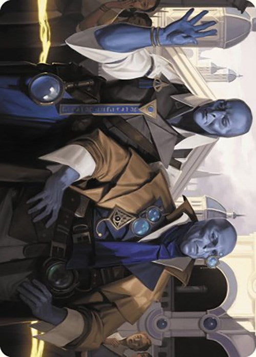 Hotshot Investigators Art Card [Murders at Karlov Manor Art Series] | Jomio and Rueliete's Cards and Comics