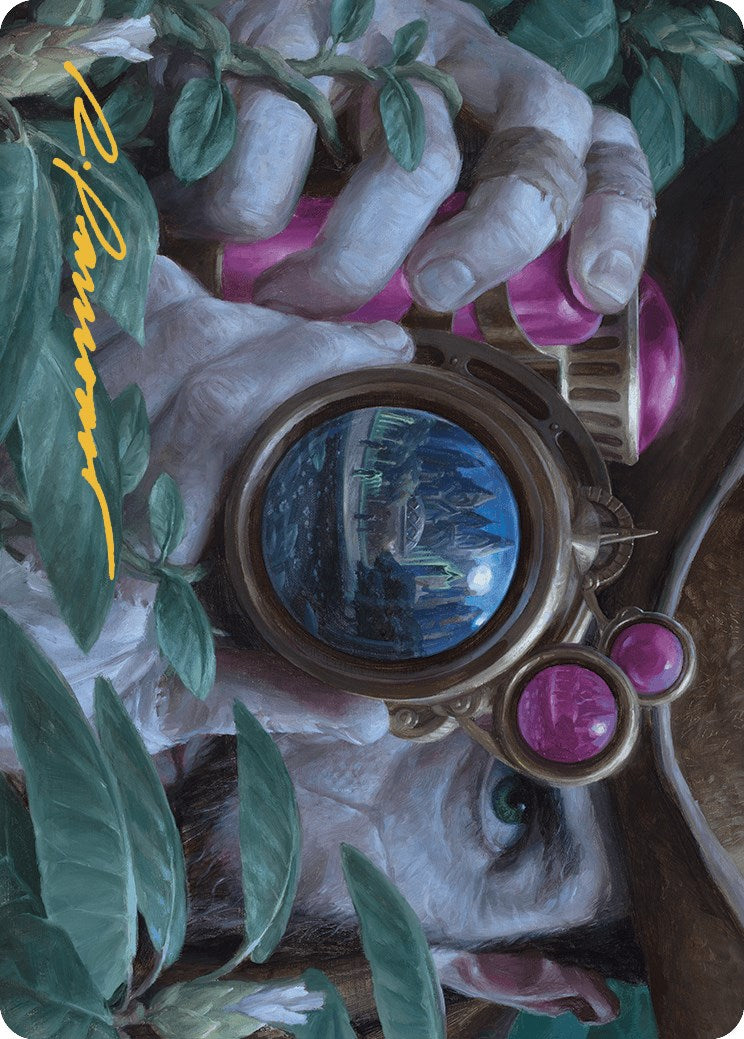 Undergrowth Recon Art Card (Gold-Stamped Signature) [Murders at Karlov Manor Art Series] | Jomio and Rueliete's Cards and Comics