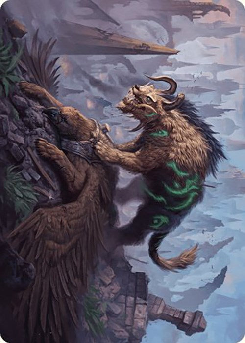 Axebane Ferox Art Card [Murders at Karlov Manor Art Series] | Jomio and Rueliete's Cards and Comics