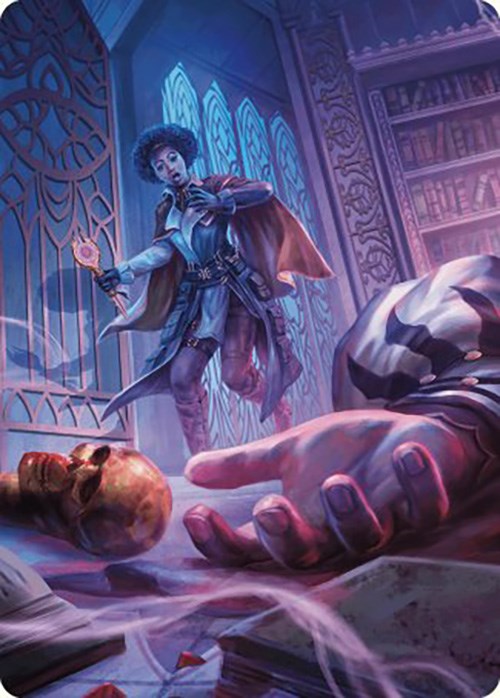 Deadly Complication Art Card [Murders at Karlov Manor Art Series] | Jomio and Rueliete's Cards and Comics
