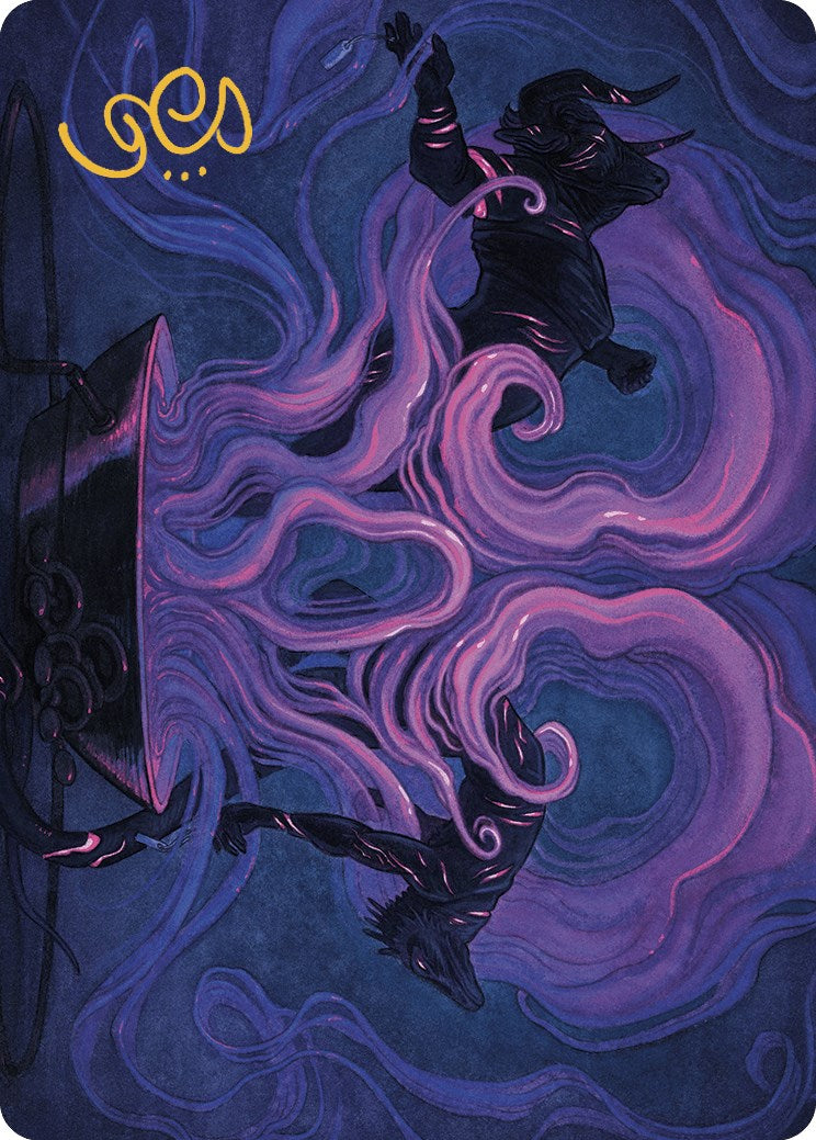 Macabre Reconstruction Art Card (Gold-Stamped Signature) [Murders at Karlov Manor Art Series] | Jomio and Rueliete's Cards and Comics