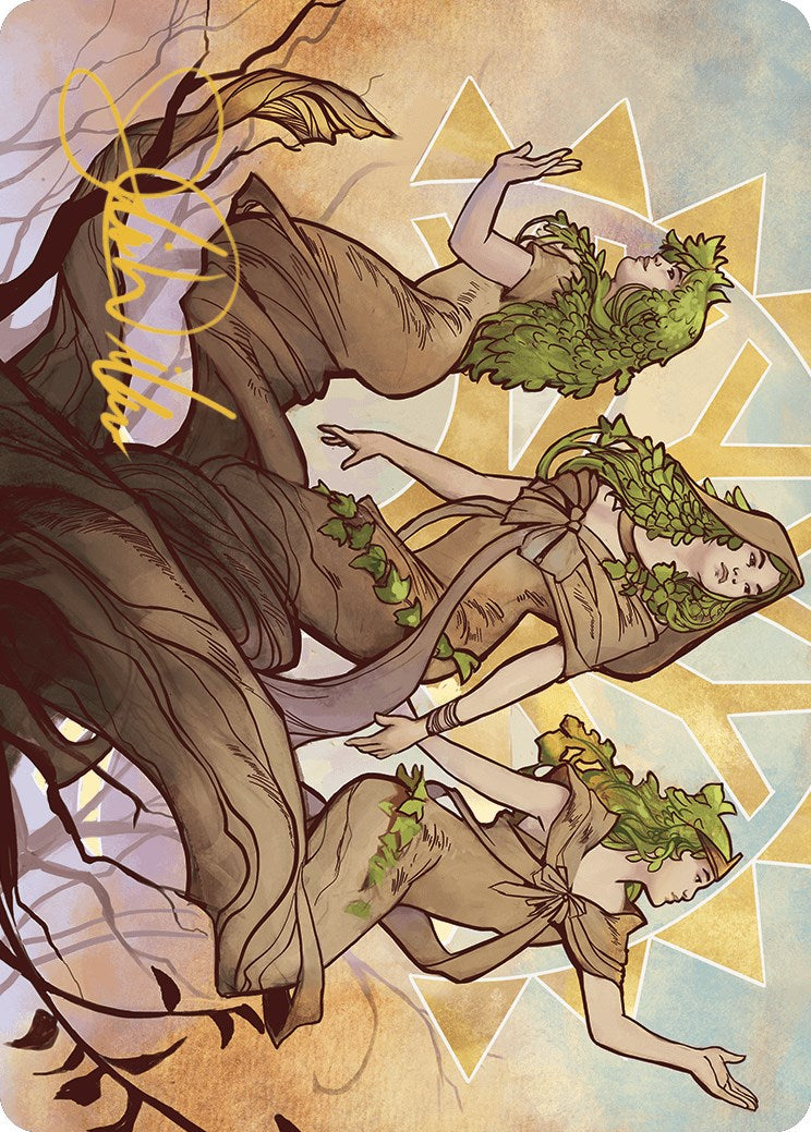 Trostani, Three Whispers Art Card (Gold-Stamped Signature) [Murders at Karlov Manor Art Series] | Jomio and Rueliete's Cards and Comics