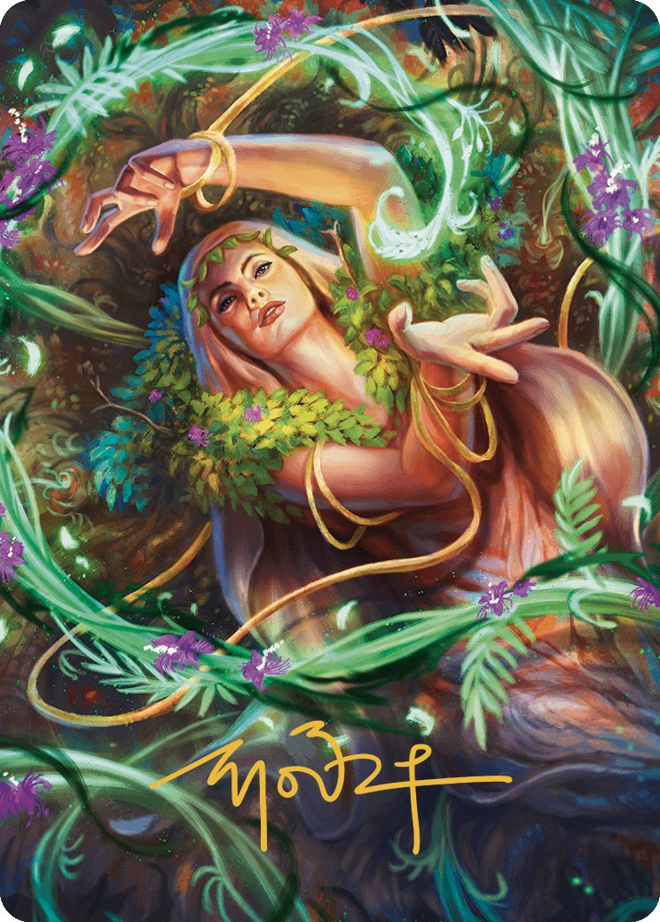 Insidious Roots Art Card (Gold-Stamped Signature) [Murders at Karlov Manor Art Series] | Jomio and Rueliete's Cards and Comics