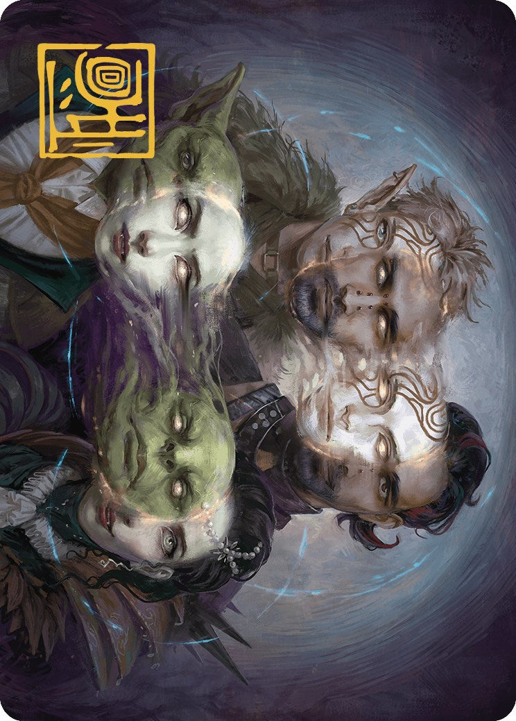 Illicit Masquerade Art Card (Gold-Stamped Signature) [Murders at Karlov Manor Art Series] | Jomio and Rueliete's Cards and Comics
