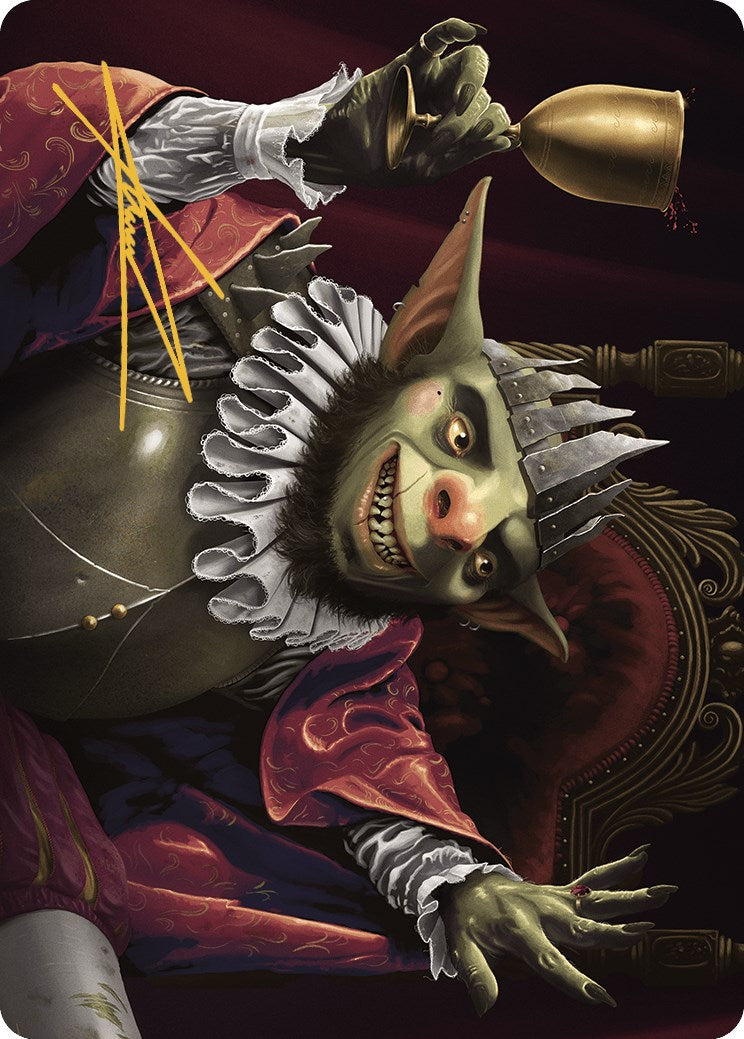 Krenko, Baron of Tin Street Art Card (Gold-Stamped Signature) [Murders at Karlov Manor Art Series] | Jomio and Rueliete's Cards and Comics