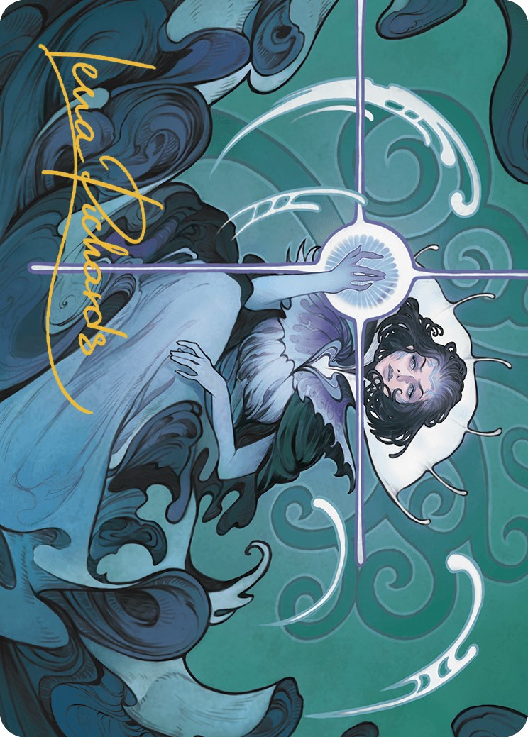 Vannifar, Evolved Enigma Art Card (Gold-Stamped Signature) [Murders at Karlov Manor Art Series] | Jomio and Rueliete's Cards and Comics