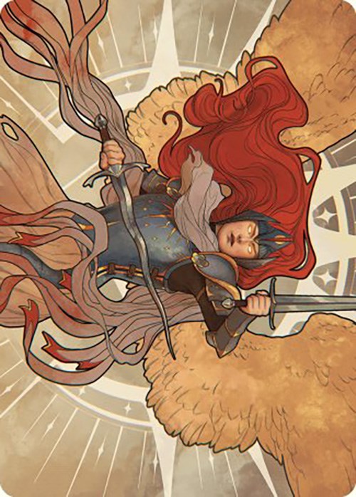 Aurelia, the Law Above Art Card (36/49) [Murders at Karlov Manor Art Series] | Jomio and Rueliete's Cards and Comics
