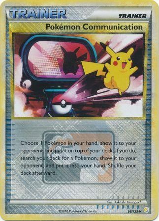 Pokemon Communication (98/123) (League Promo) [HeartGold & SoulSilver: Base Set] | Jomio and Rueliete's Cards and Comics