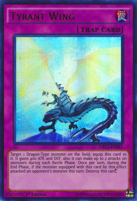Tyrant Wing [DRL3-EN061] Ultra Rare | Jomio and Rueliete's Cards and Comics
