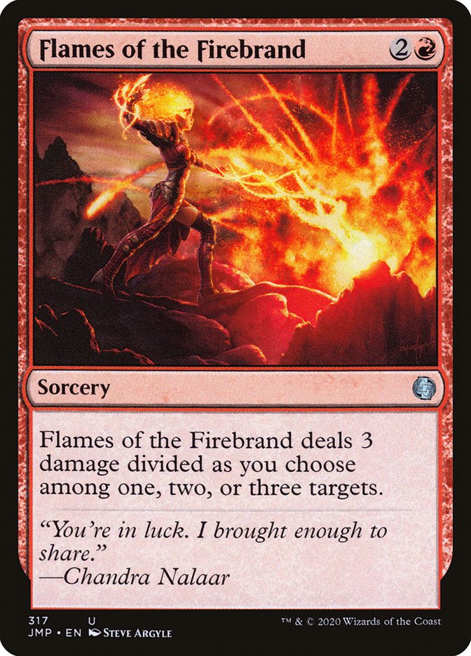 Flames of the Firebrand [Jumpstart] | Jomio and Rueliete's Cards and Comics