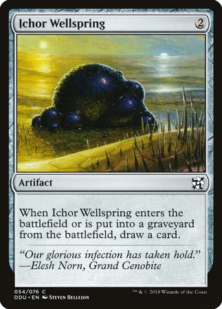 Ichor Wellspring [Duel Decks: Elves vs. Inventors] | Jomio and Rueliete's Cards and Comics