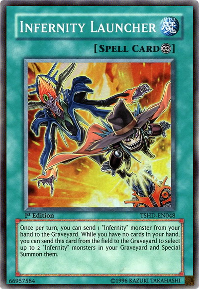Infernity Launcher [TSHD-EN048] Super Rare | Jomio and Rueliete's Cards and Comics