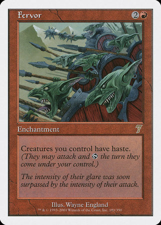 Fervor [Seventh Edition] | Jomio and Rueliete's Cards and Comics