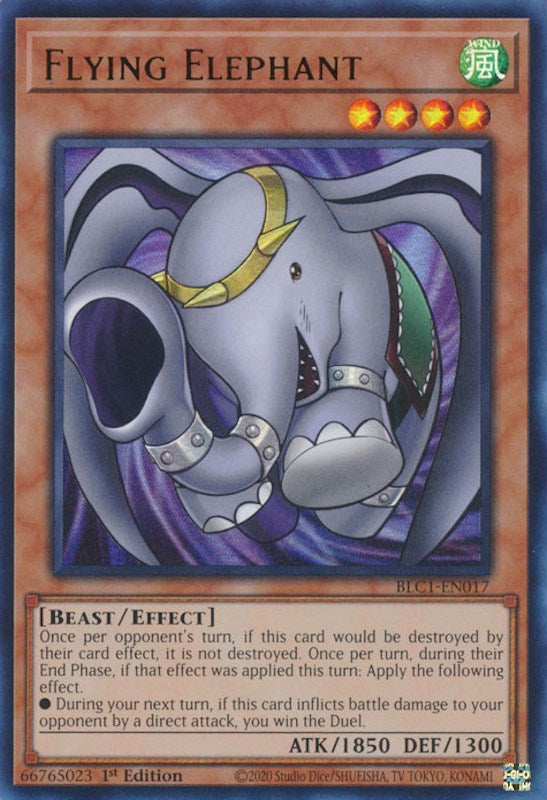 Flying Elephant [BLC1-EN017] Ultra Rare | Jomio and Rueliete's Cards and Comics