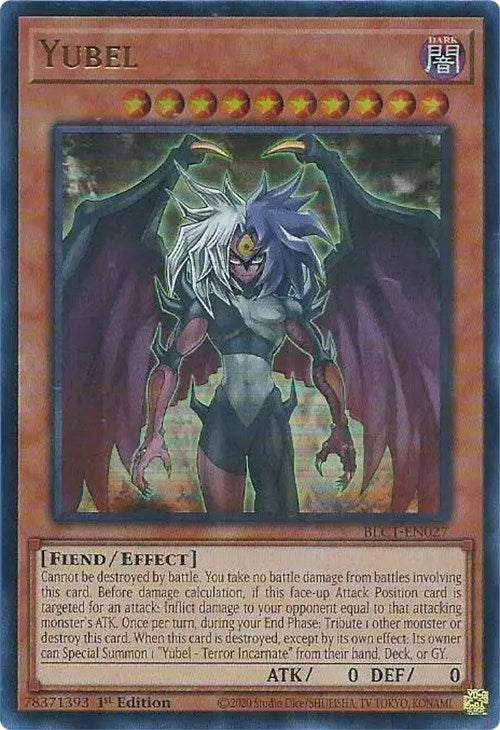 Yubel [BLC1-EN027] Ultra Rare | Jomio and Rueliete's Cards and Comics
