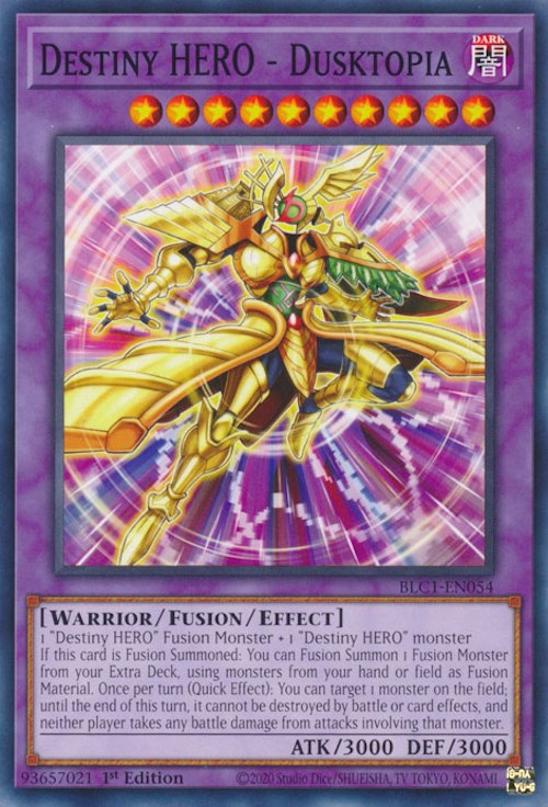 Destiny HERO - Dusktopia [BLC1-EN054] Common | Jomio and Rueliete's Cards and Comics