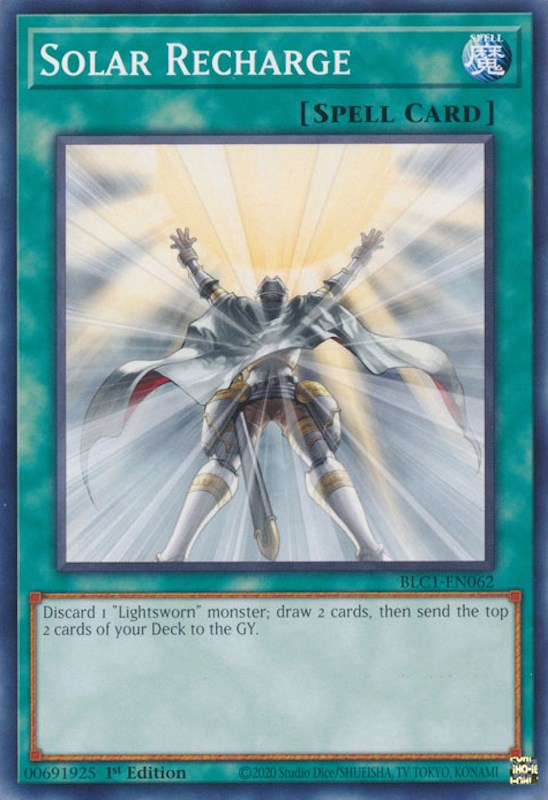 Solar Recharge [BLC1-EN062] Common | Jomio and Rueliete's Cards and Comics