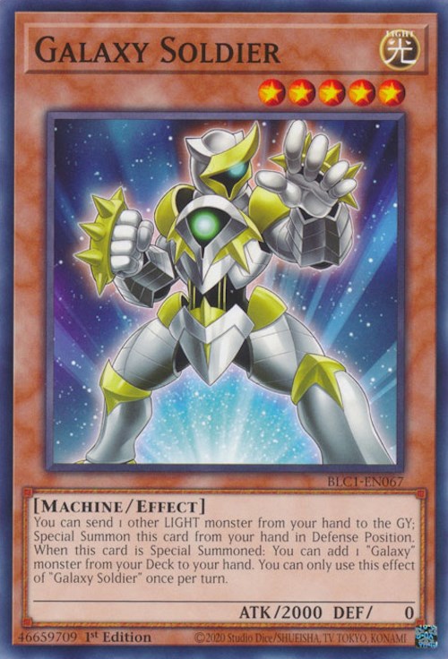 Galaxy Soldier [BLC1-EN067] Common | Jomio and Rueliete's Cards and Comics