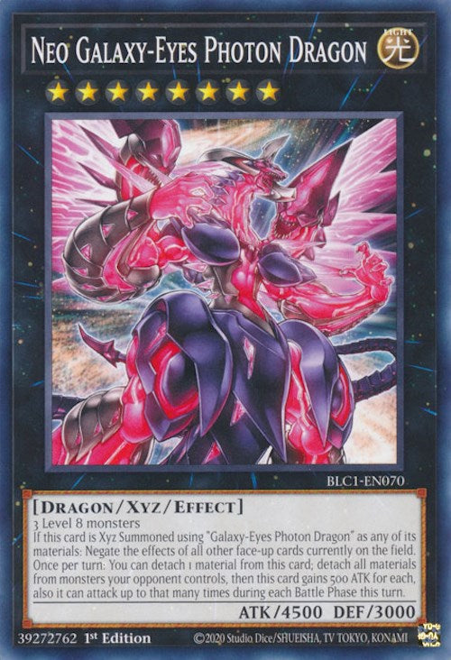 Neo Galaxy-Eyes Photon Dragon [BLC1-EN070] Common | Jomio and Rueliete's Cards and Comics