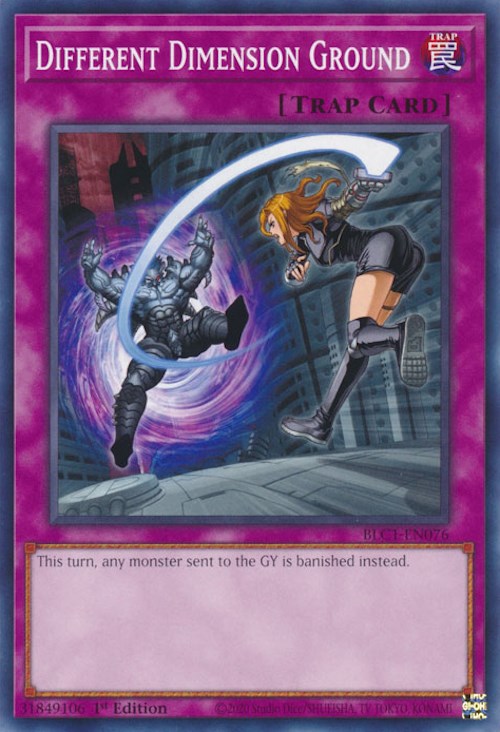 Different Dimension Ground [BLC1-EN076] Common | Jomio and Rueliete's Cards and Comics